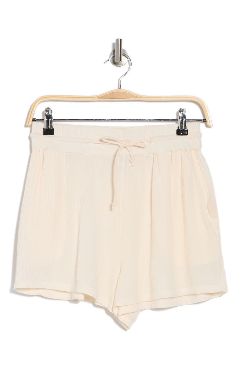 Billabong Vacation Mode Gauze Shorts, Alternate, color, White Cap