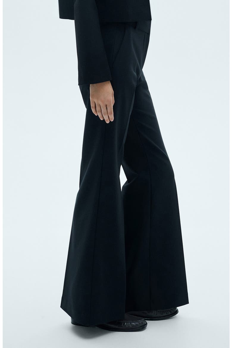 Flare Pants, Alternate, color, BLACK