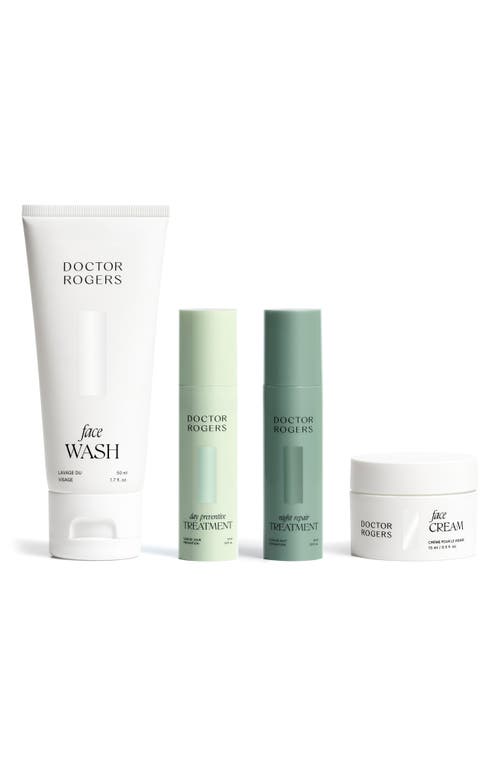 Doctor Rogers Starter Skin Care Set In Transparent