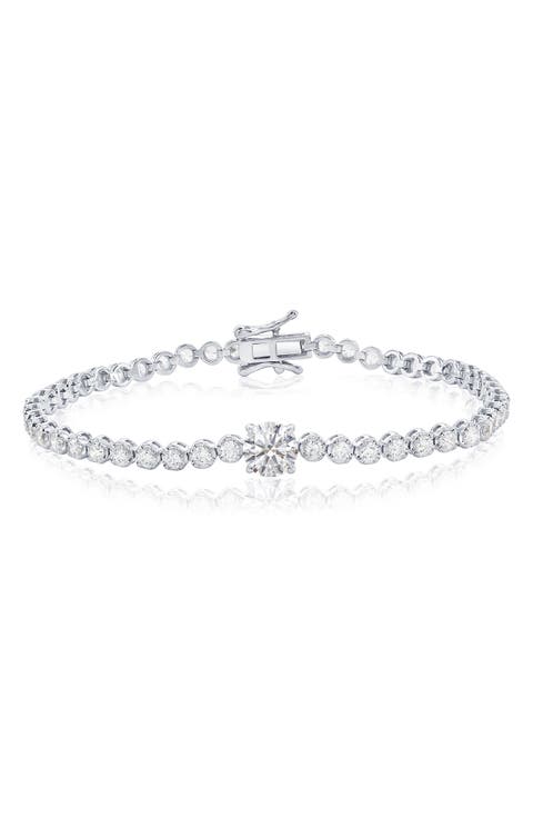 Round Cubic Zirconia Bracelet