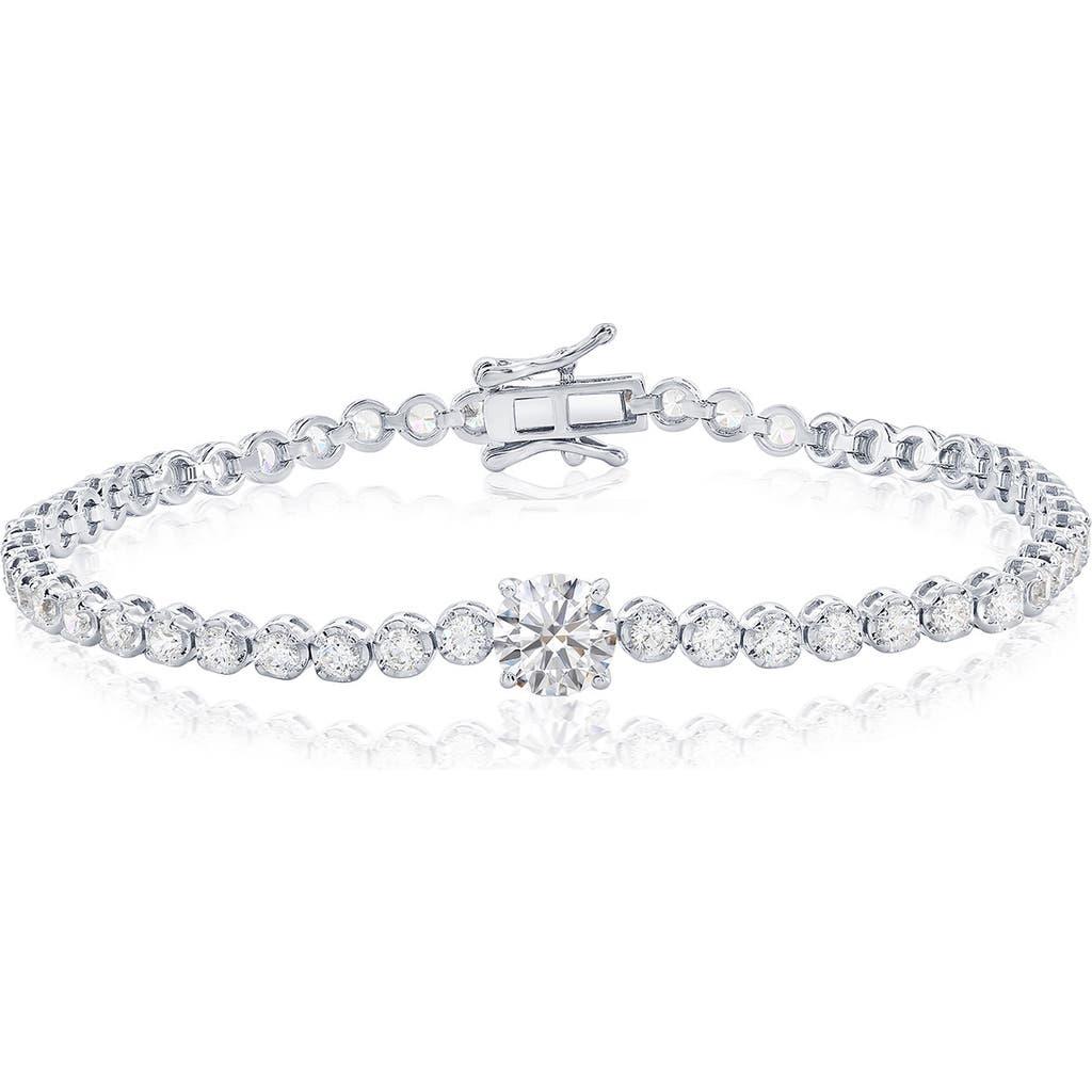 Simona Round Cubic Zirconia Bracelet