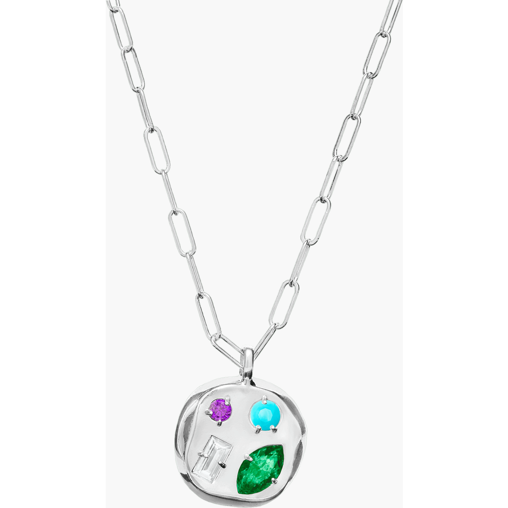 Birthdate Co. The May Birthdate Silver Pendant In May 27th - Silver