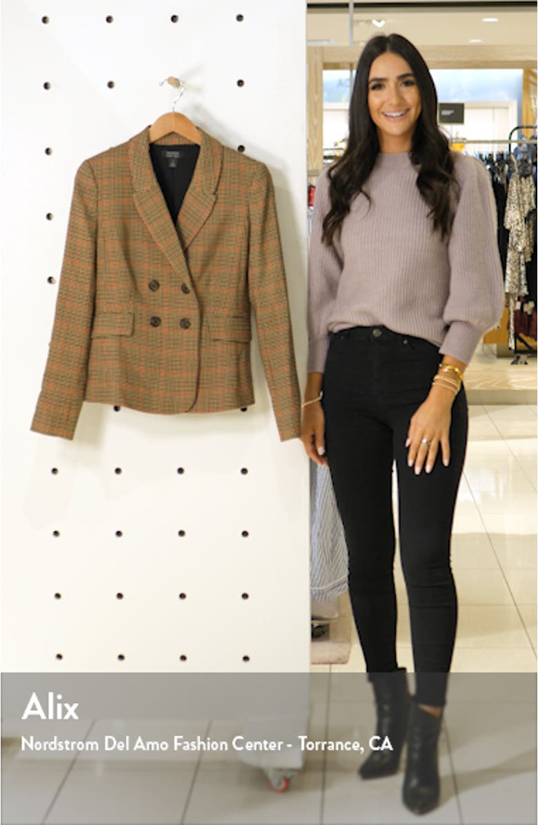 x Atlantic-Pacific Plaid Blazer, sales video thumbnail