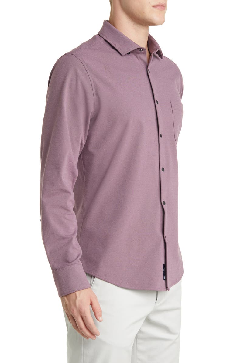 Mizzen+Main Nolan Knit Snap Front Shirt, Alternate, color,
