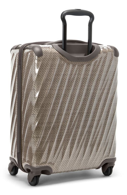 Tumi 19 Degree Lite Continental 4-wheel Carry-on Bag In Titanium Grey