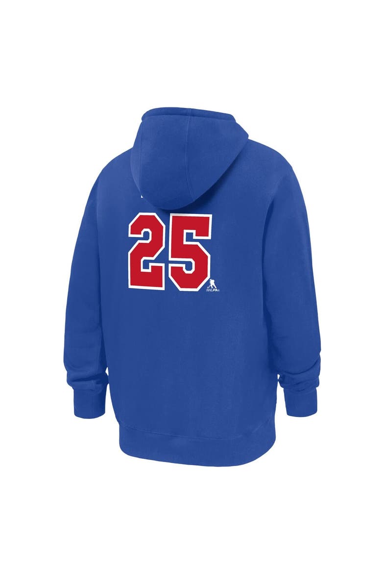 Men's Nike Charlie McAvoy Royal US Hockey 2026 Name & Number Hoodie, Alternate, color, Royal