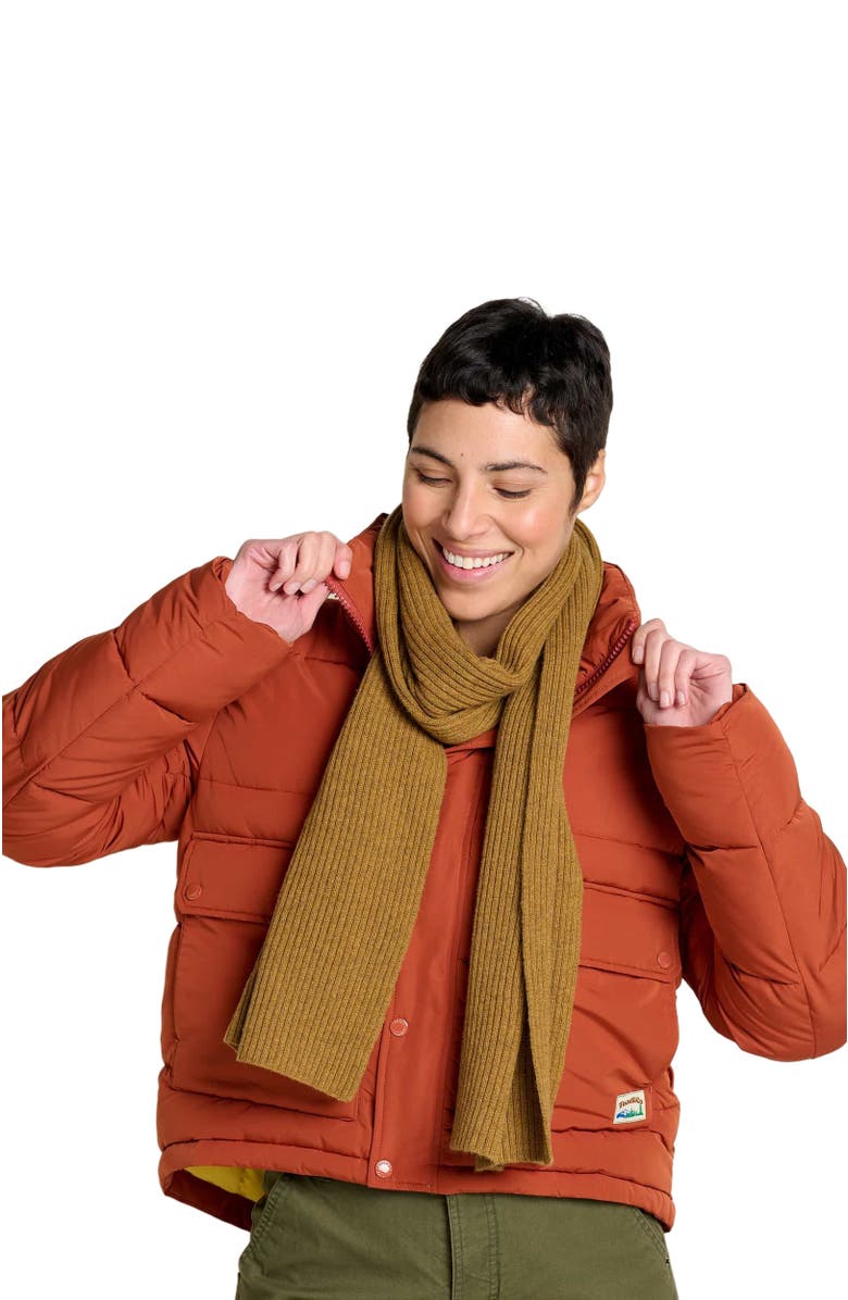 Toad & Co Cazadero Scarf, Main, color, Green Moss