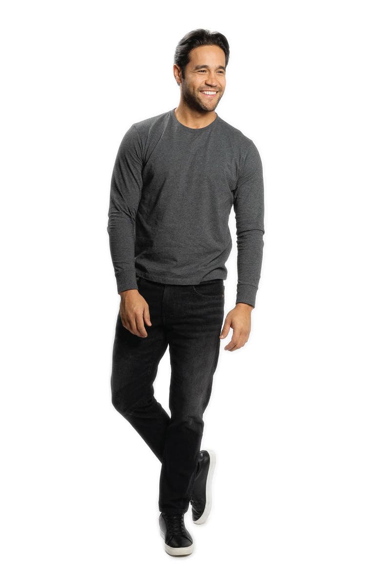 Peter Manning Johnny Stretch Jeans Slim Fit, Alternate, color, Black Wash