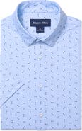 Mizzen+Main Halyard Trim Fit Floral Button-Up Shirt