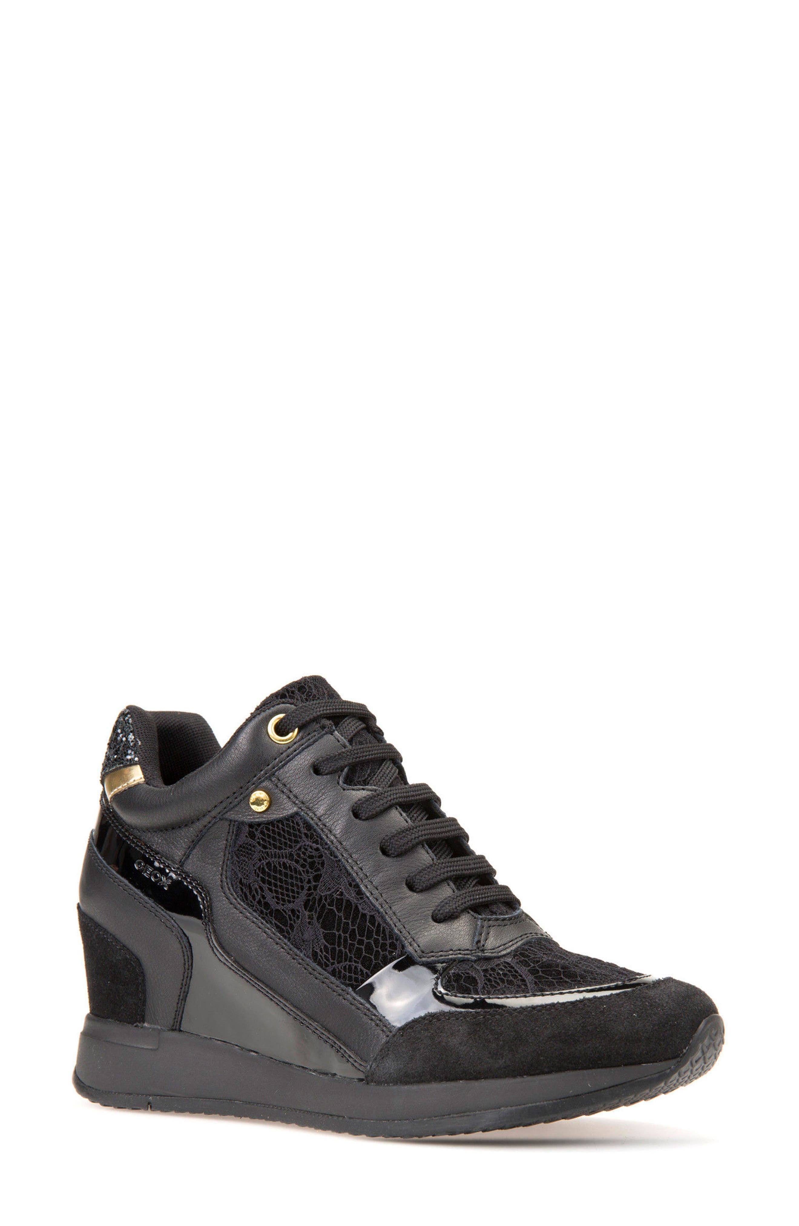 Geox Nydame Wedge Sneaker, Main, color, 
