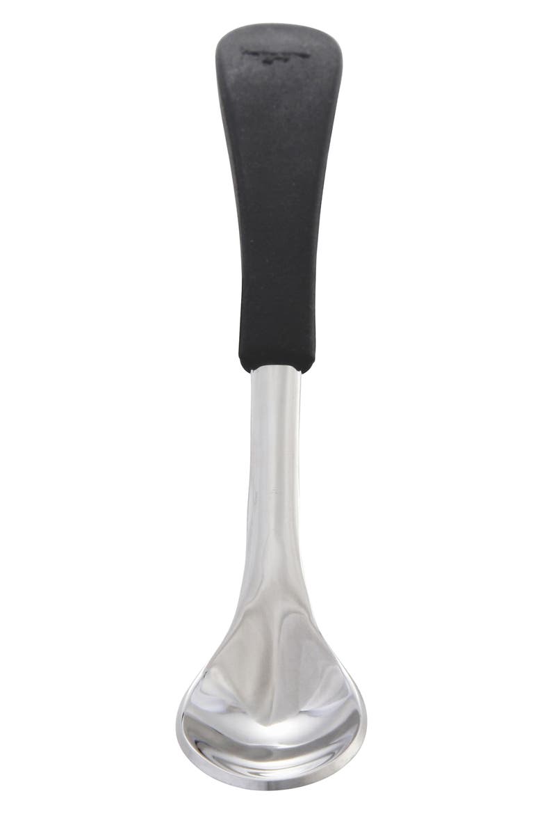 First Steps La Petite Bowl & Spoons Set, Alternate, color, BLACK