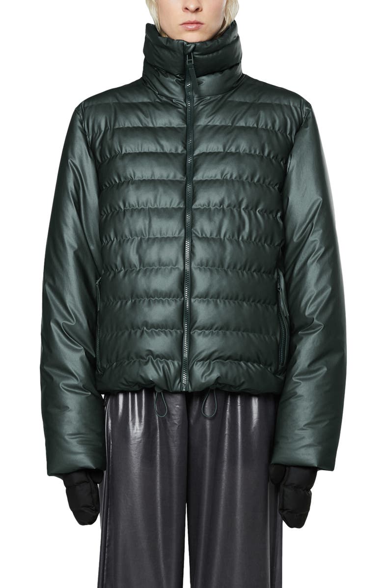 Rains Trekker Waterproof Puffer Jacket, Main, color,