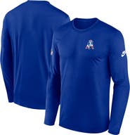 Nike Men's Nike Royal New England Patriots Legend Small Logo Performance Long Sleeve T-Shirt