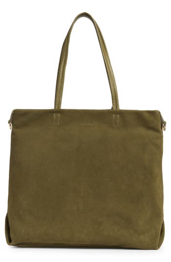 Aimee Addison Leather Shopper Tote Bag
