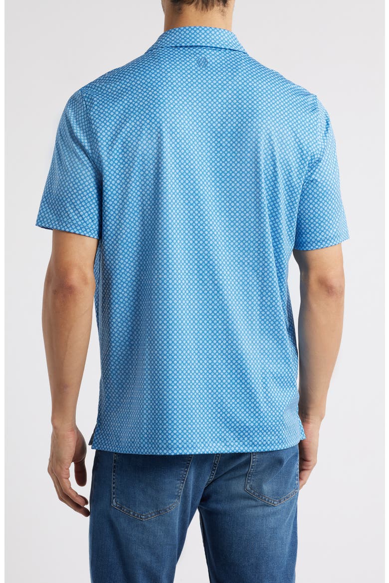XC4® + Cool Degree™ Geo Print Performance Golf Polo, Alternate, color, GEO CIRCLE/BLUE