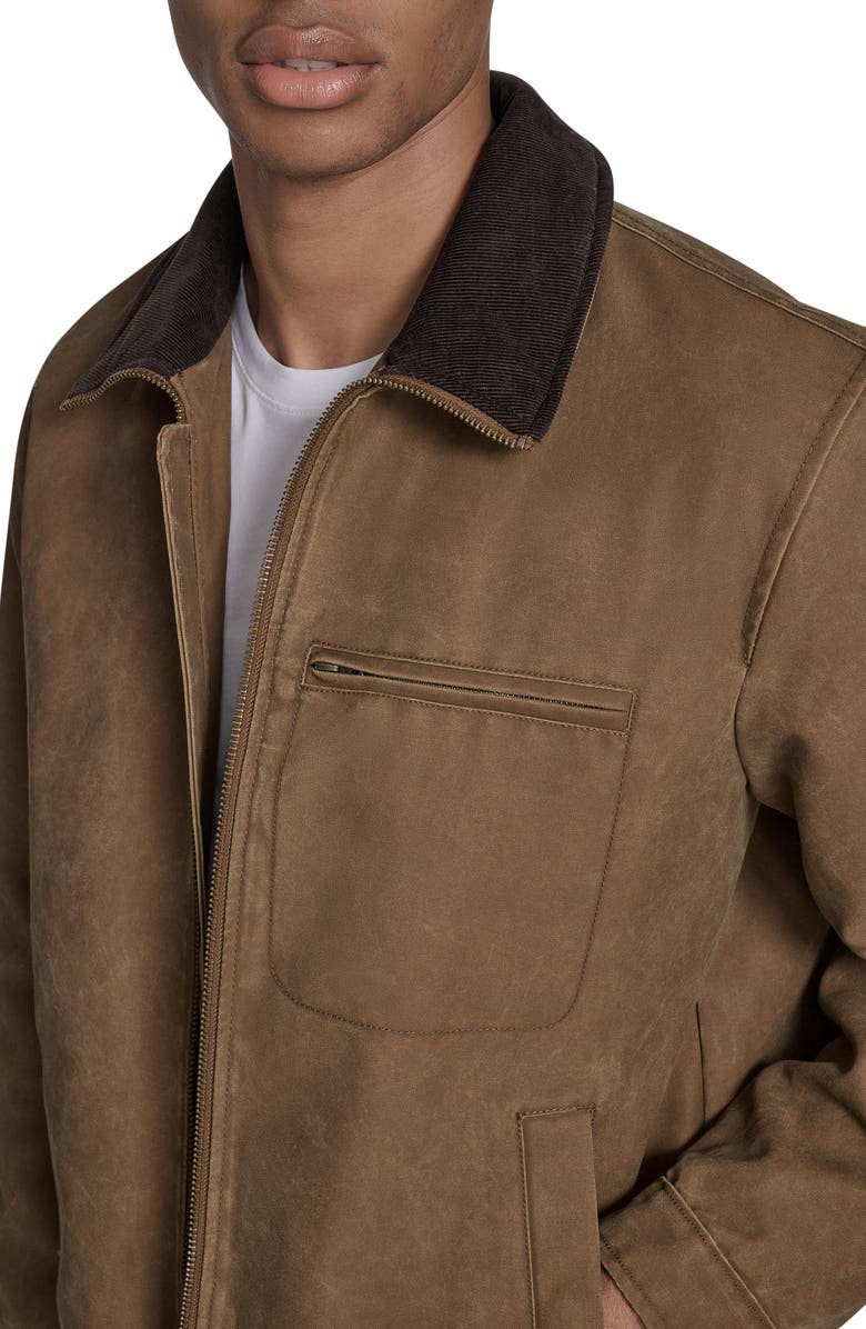 Levi's Zip Front Barn Jacket, Alternate, color, Worker Brown