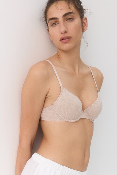 2-pack Padded Underwired Cotton Bras