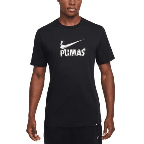 Men's Nike Black Pumas Swoosh T-Shirt