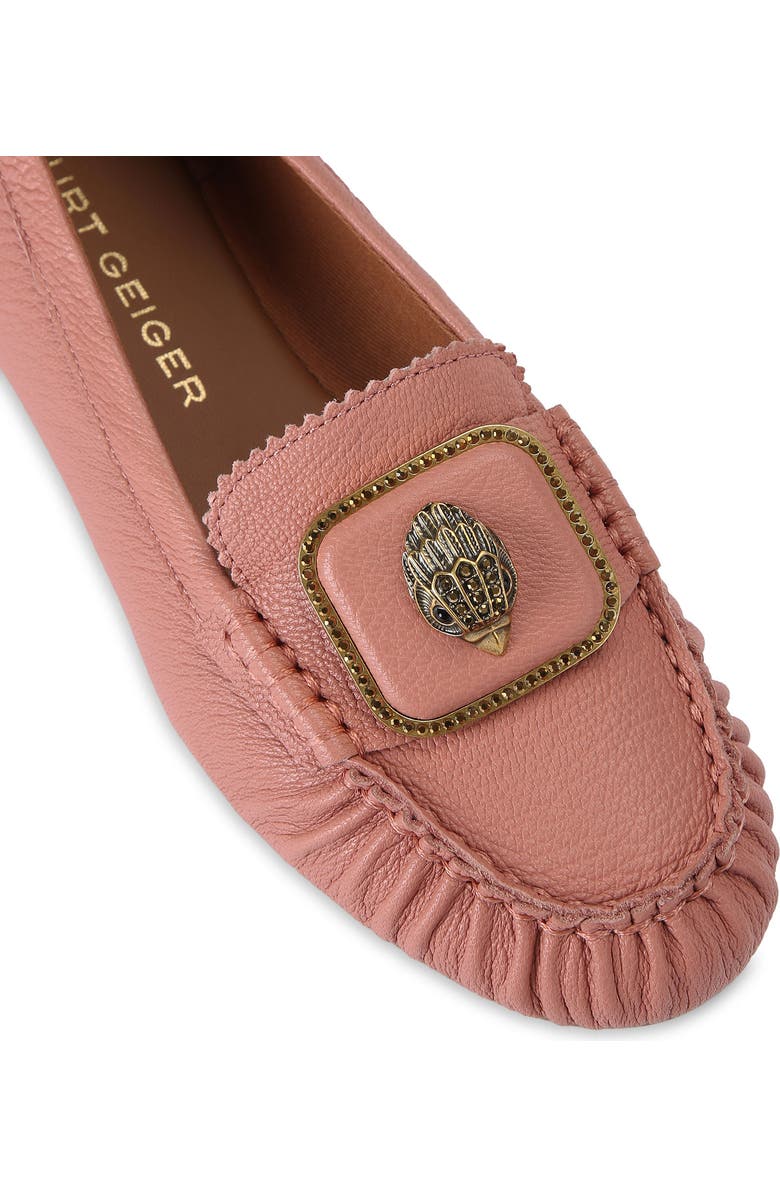 Kurt Geiger London Pimlico Leather Moccasin, Alternate, color, Light/ Pastel Pink