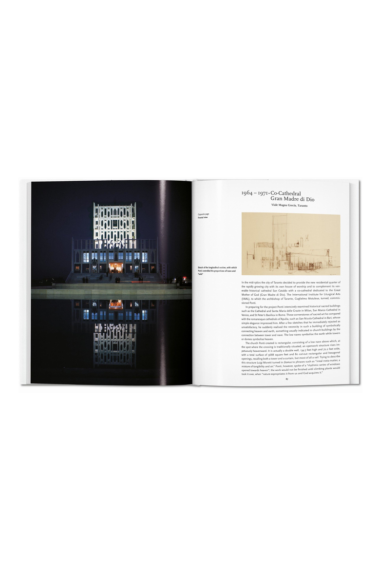 Gio Ponti Book, Alternate, color, White