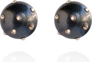 Saulė Label Gaia Jet Petite Earrings