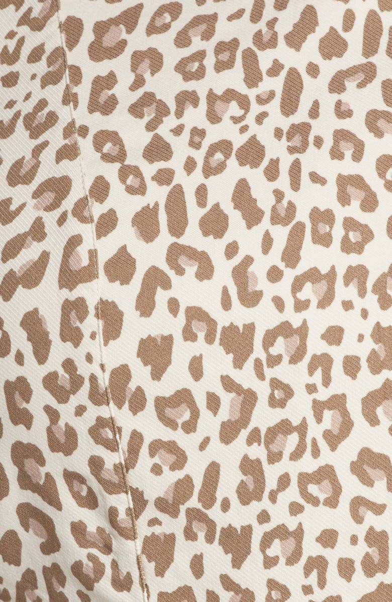 Adyson Parker Animal Print Moto Jacket, Alternate, color, 