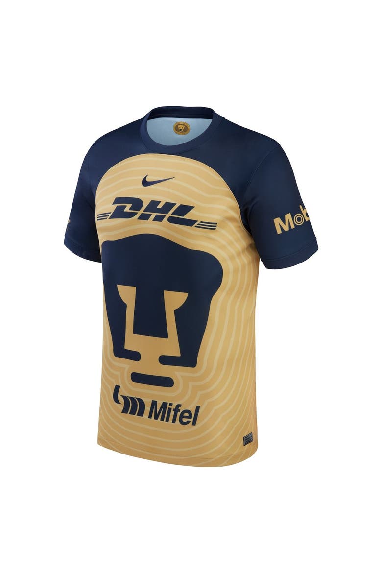 Men's Nike Gold Pumas 2022/23 Away Replica Jersey, Alternate, color, Gold