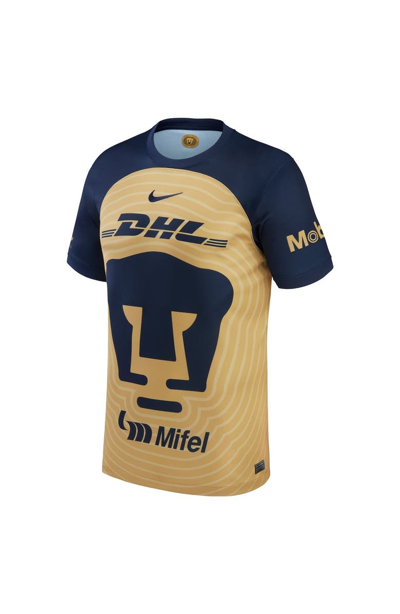 Nike Men's Nike Gold Pumas 2022/23 Away Replica Jersey, Alternate, color, 
