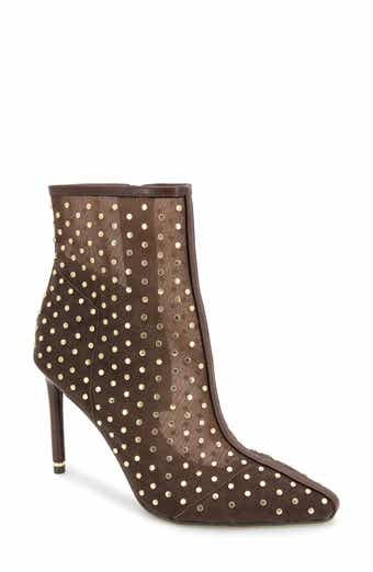 Quincy Stud Mesh Bootie
