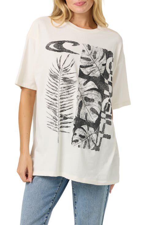Monsterra Oversized Graphic T-Shirt