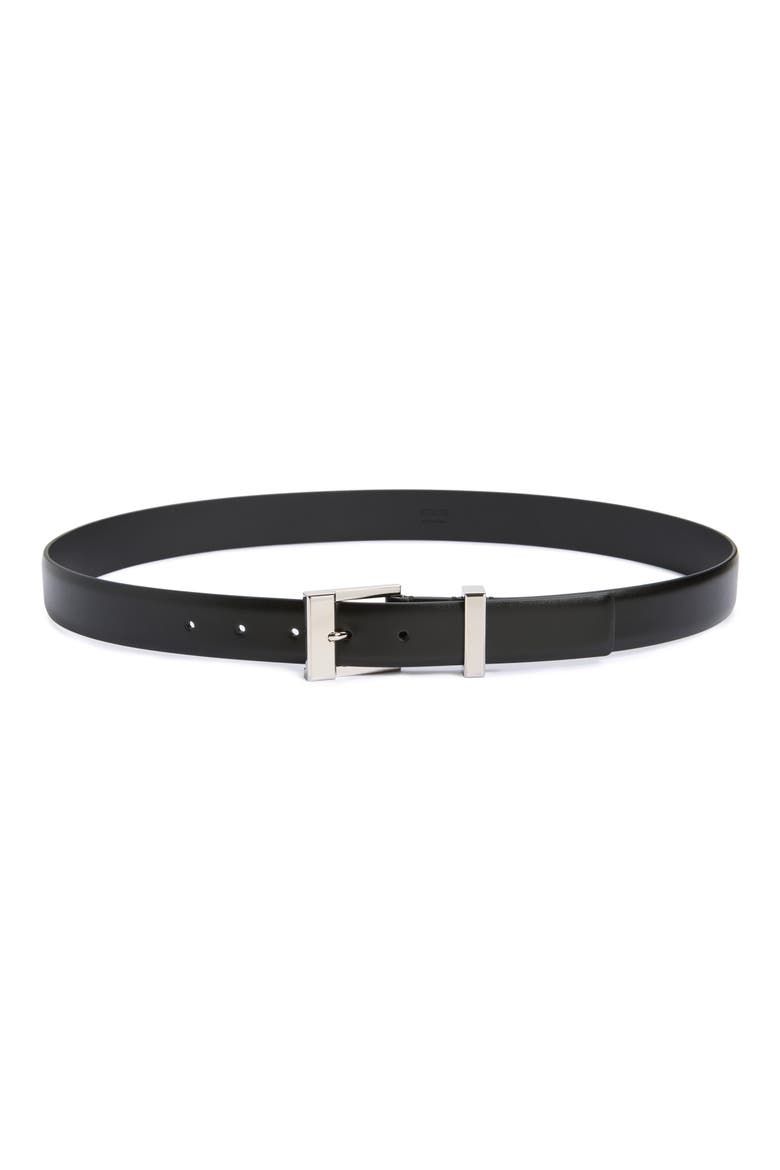 Manhattan Belt, Main, color, BLACK/ SILVER