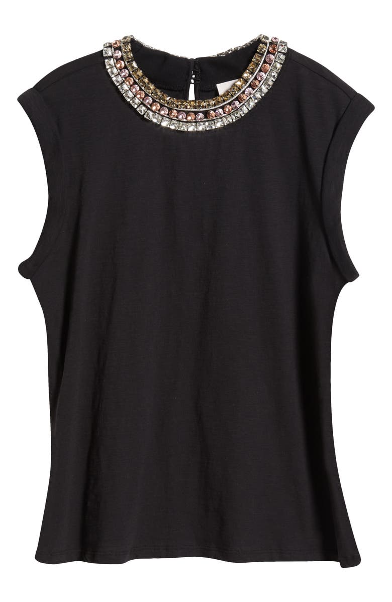 Cinq à Sept Bella Deco Border Top, Alternate, color,