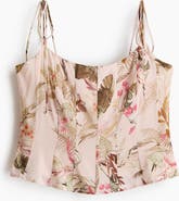 H&M Tie-strap Viscose-blend Top