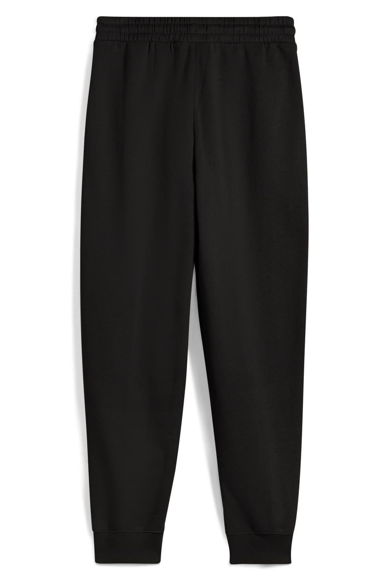 PUMA Comfort High Waist Fleece Sweatpants, Alternate, color, Puma Black