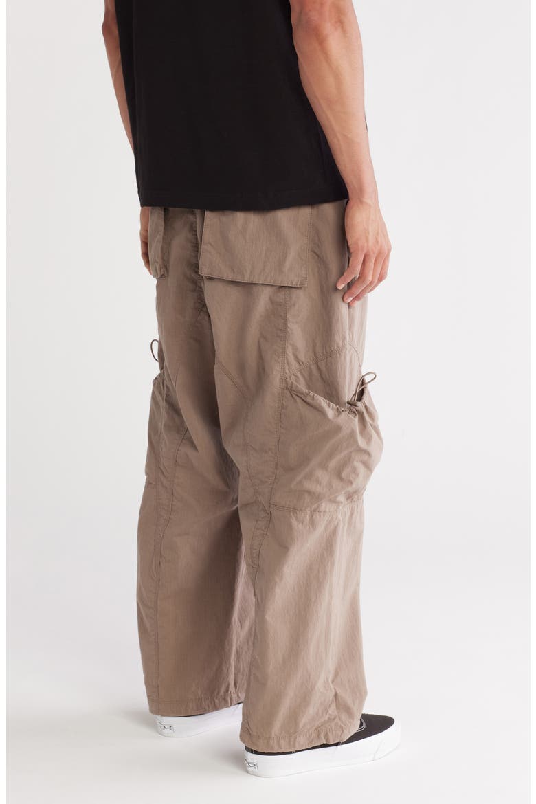 Canopy Parachute Pants, Alternate, color, WALNUT