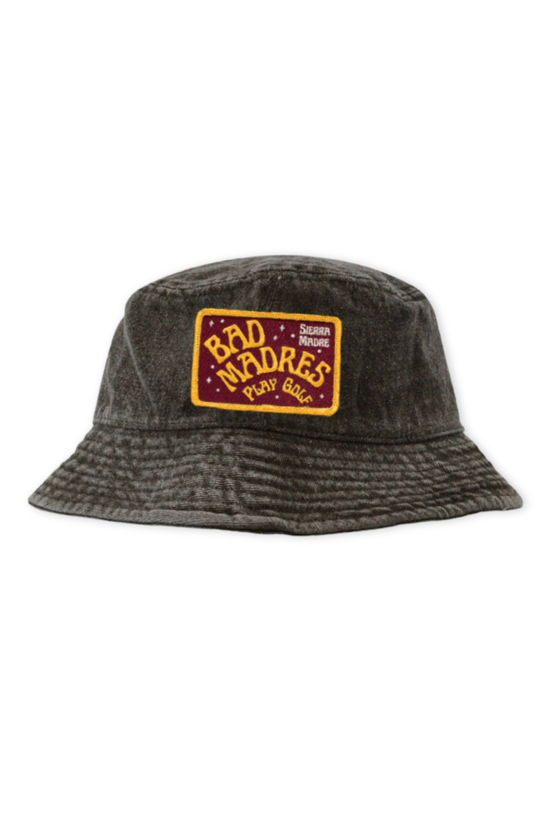 Bad Madres Bucket Hat, Main, color, Black