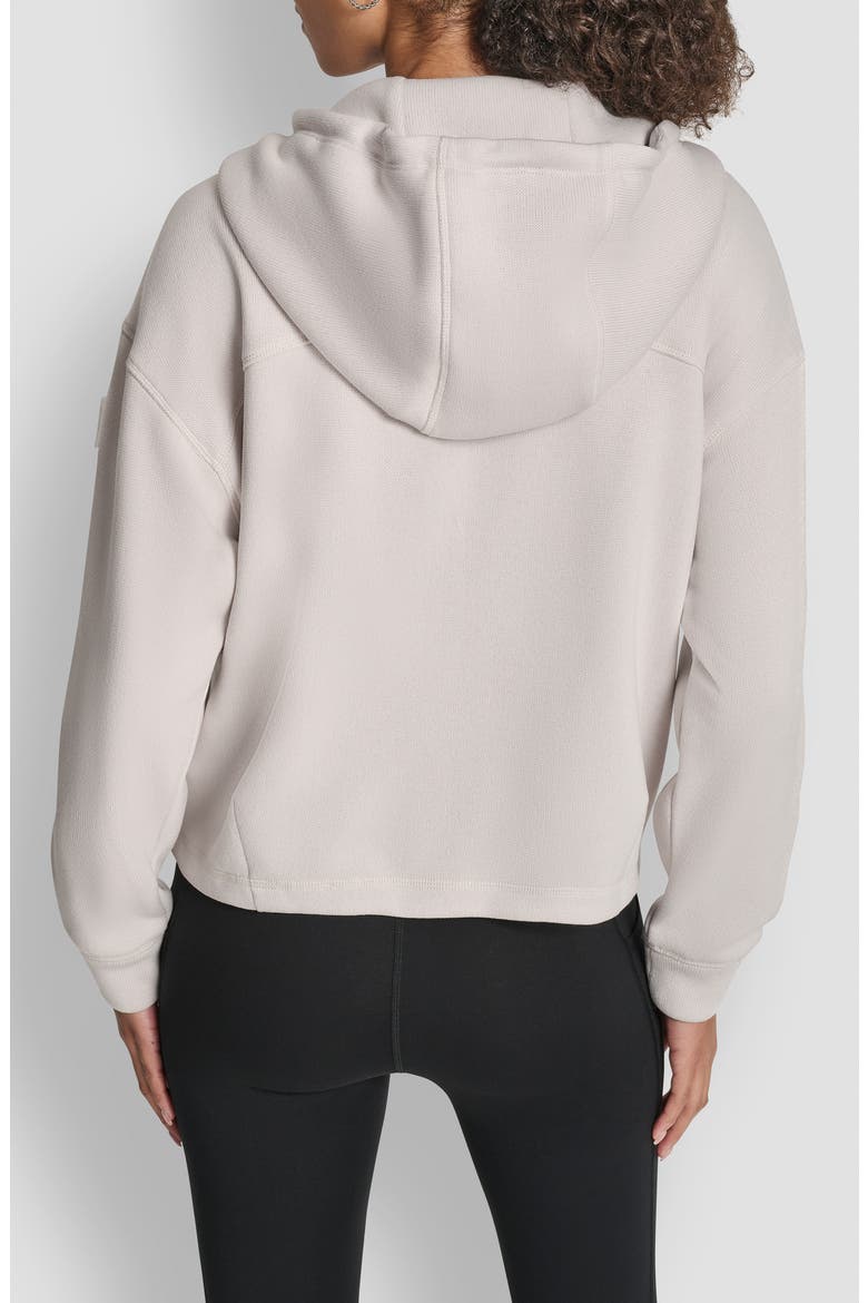 Logo Patch Full Zip Hoodie, Alternate, color, OAT