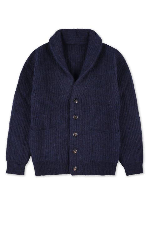 Alpaca Shawl Collar Cardigan