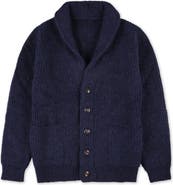 Fortela Alpaca Shawl Collar Cardigan