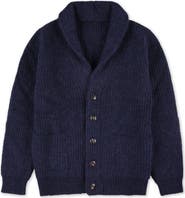 Fortela Alpaca Shawl Collar Cardigan
