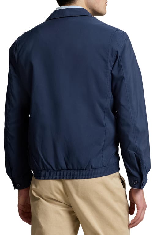 Shop Polo Ralph Lauren Bi-swing Windbreaker In Refined Navy