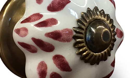 Kinetic 12-pack Knobs In Cream Red