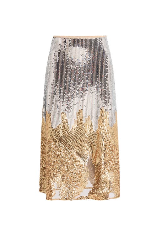 No Pise La Grama Elena Skirt In Multi