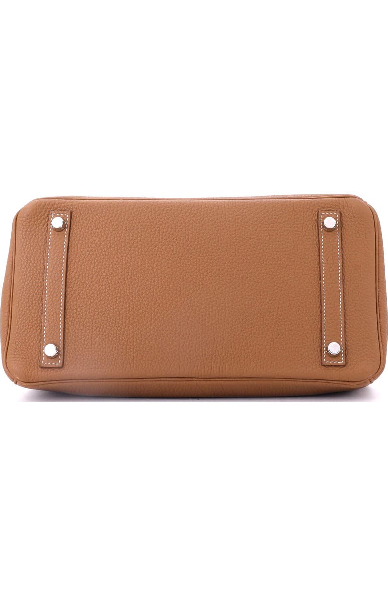 Pre-Owned Hermes Birkin Handbag Brown Togo with Palladium Hardware 30, Alternate, color,