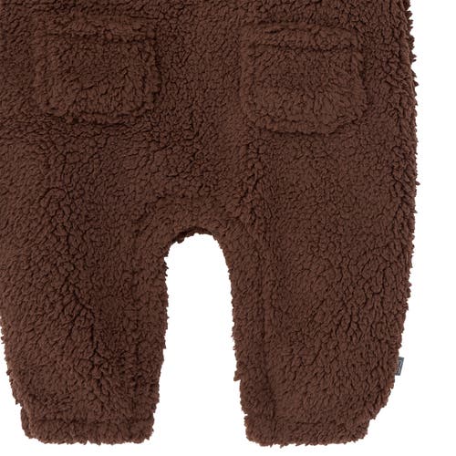 Modern Moments™ By Gerber Plush Overall And Long Sleeve Top Set In Brown