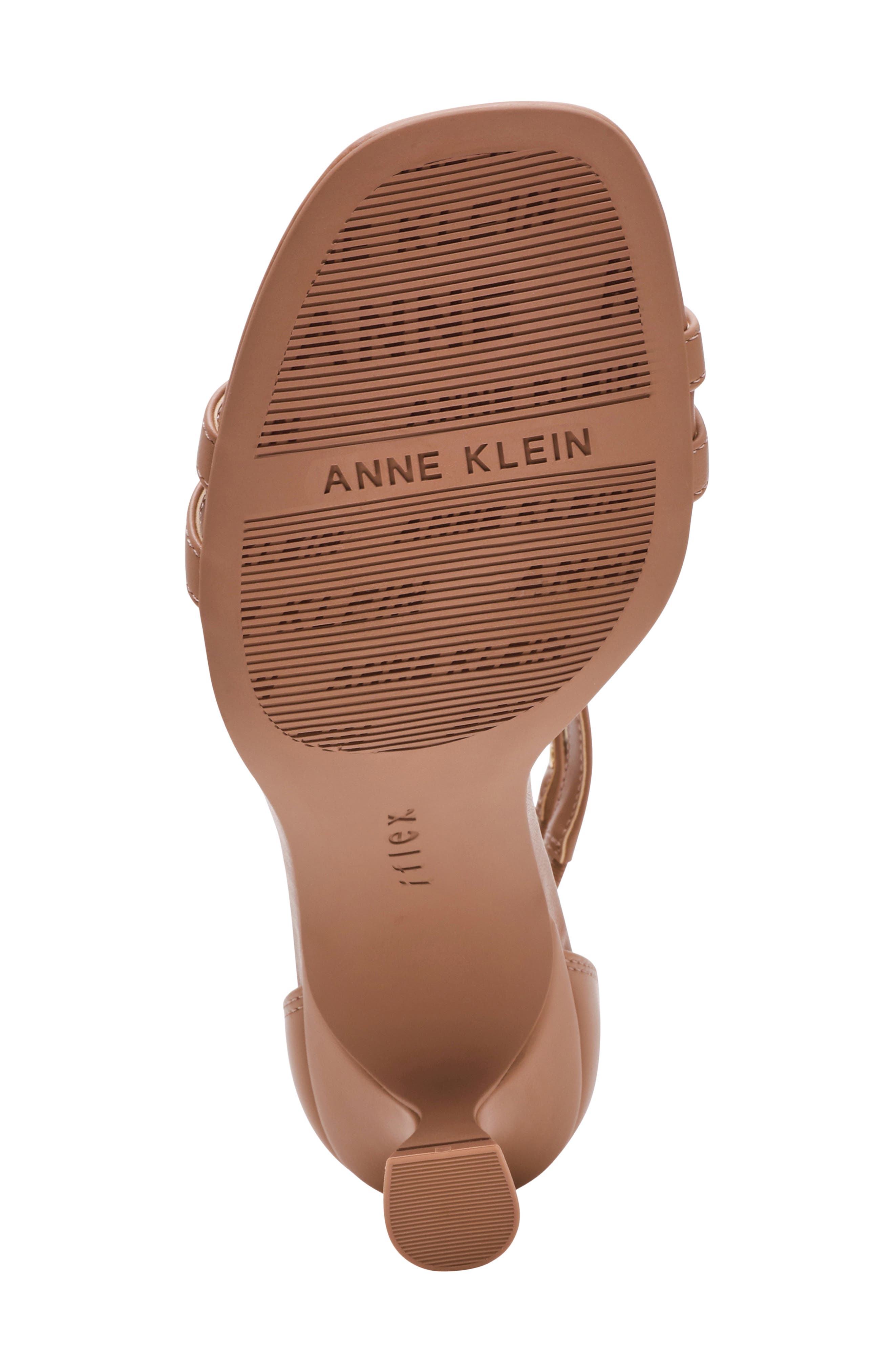 Anne Klein Juliet T-Strap Sandal, Alternate, color, Tan