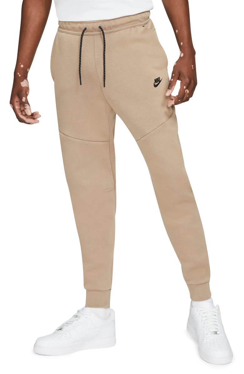 Nike Sportswear Tech Fleece Joggers, Main, color, Taupe Haze/ Black