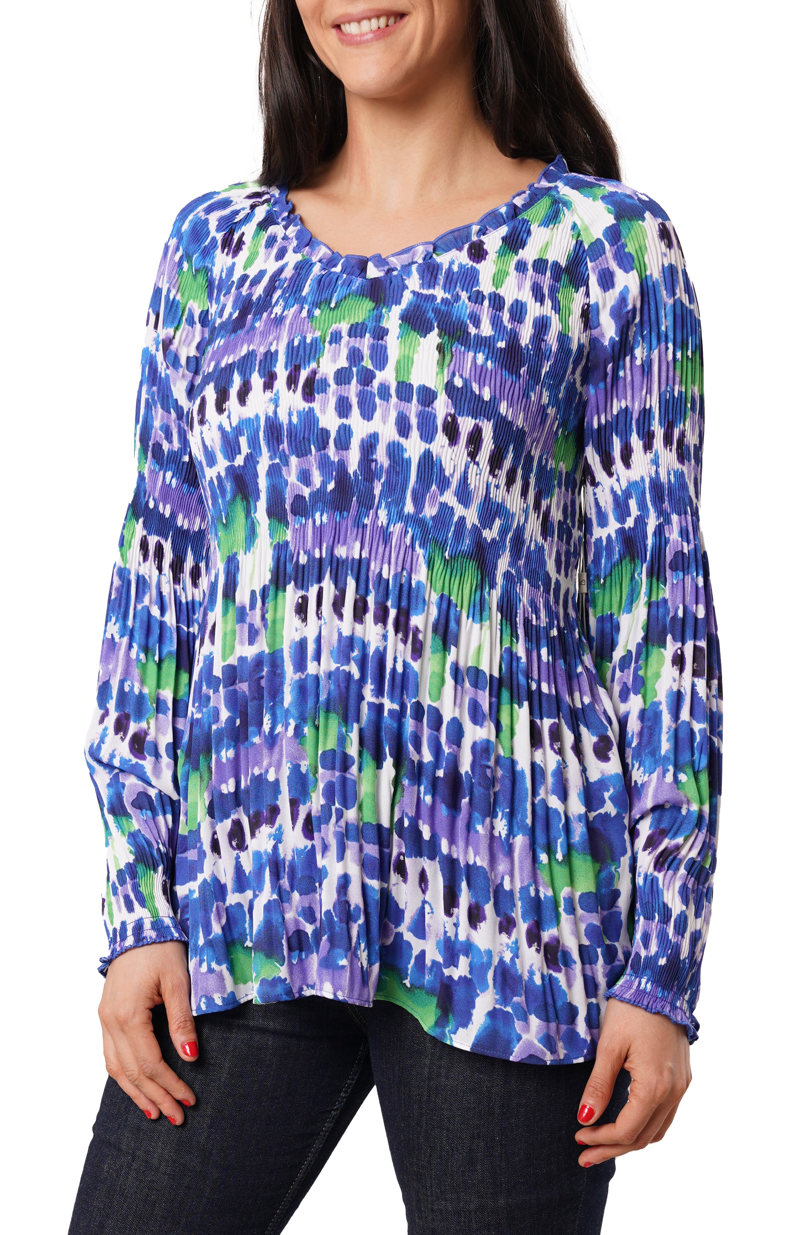 Pleated Ruffle Top - image 5