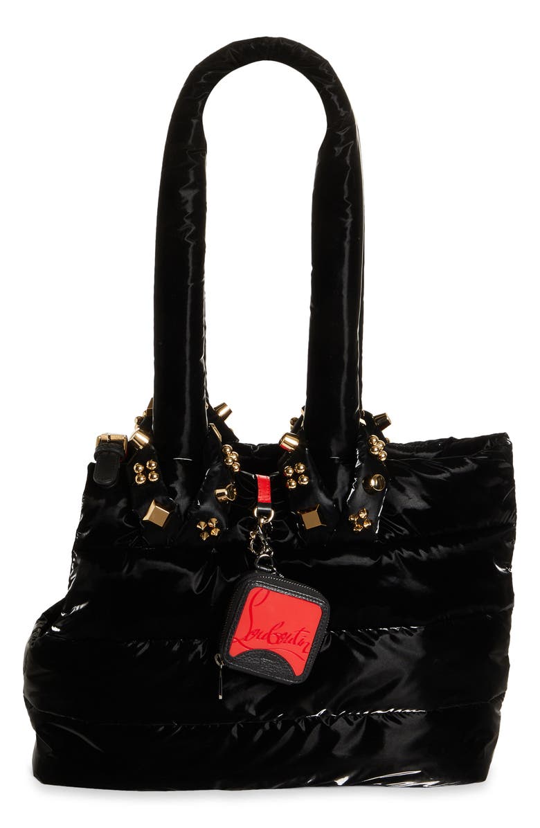 Christian Louboutin Leather Dog Poop Bag Holder, Alternate, color, 