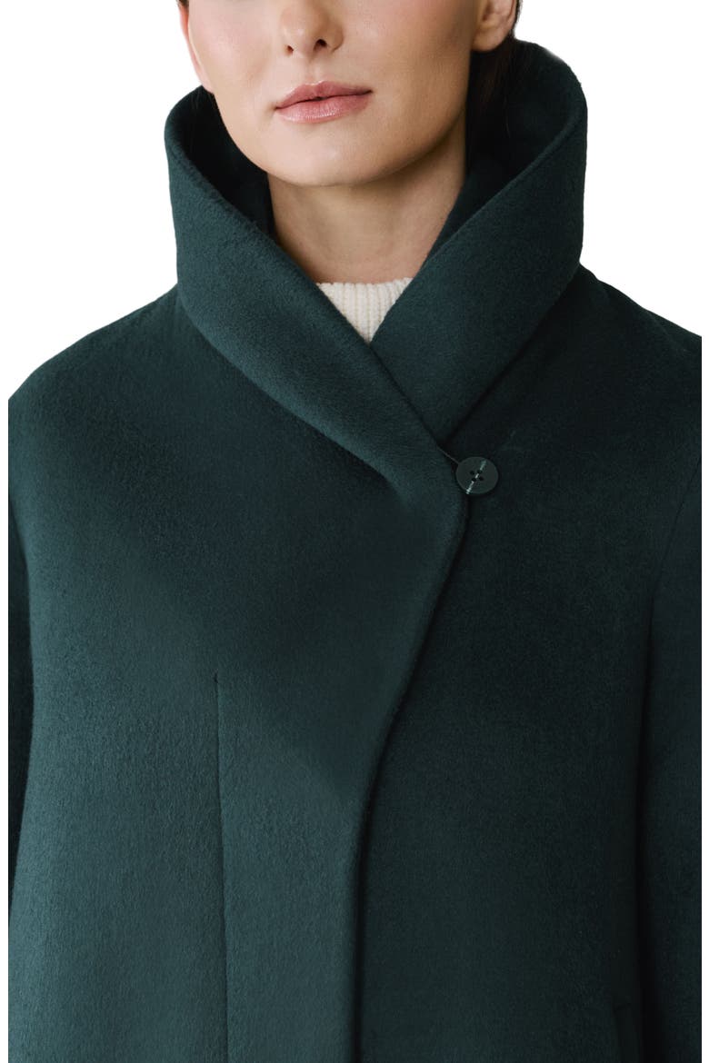 Elsa Wool Blend Coat, Alternate, color, MIDNIGHT FOREST